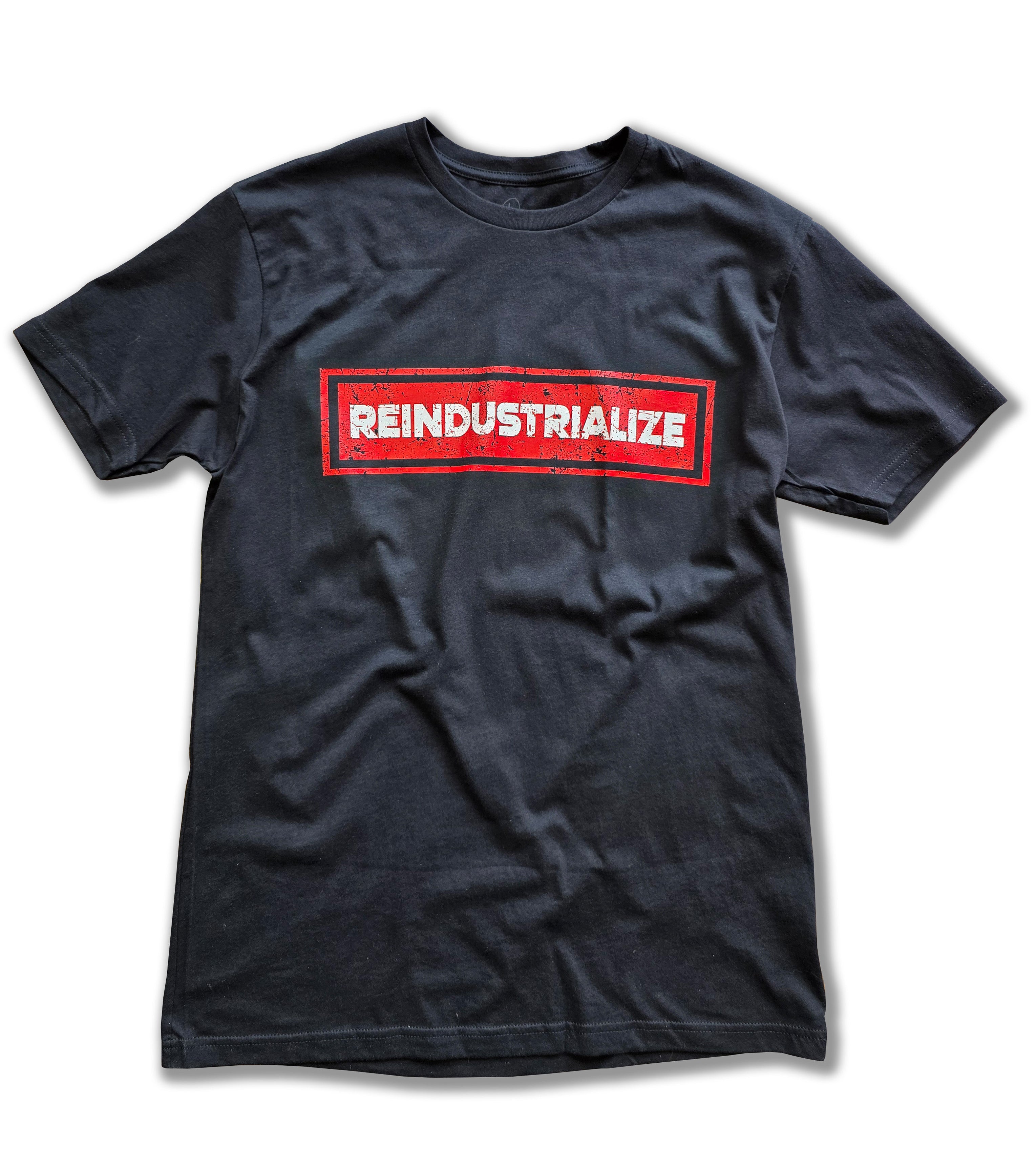 REINDUSTRIALIZE® Made in USA Tshirt